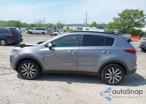 2018 Kia Sportage Ex z USA, uszkodzony, nr VIN KNDPNCAC9J7400836